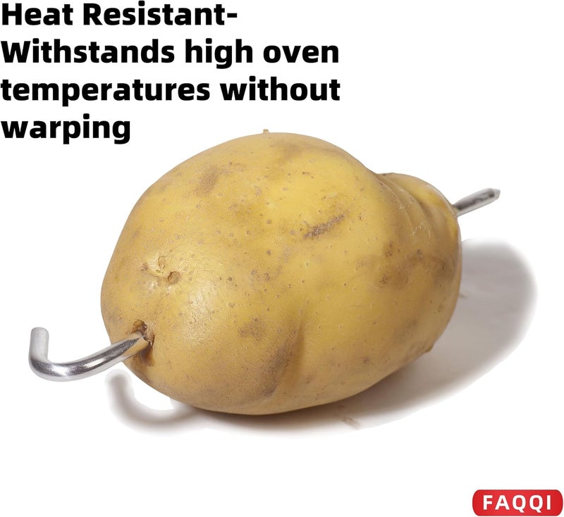FAQQI Premium Aluminum Potato Nails for Baking - Pack of 10, Perfect for Even Heat Distribution and Faster Cooking - Image 5